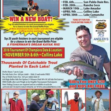 NorCal Trout Angler’s Challenge Opens at San Pablo On Feb. 6