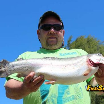 Jim Cross Tops NTAC Event AT Camanche With 6.58 lb. Rainbow