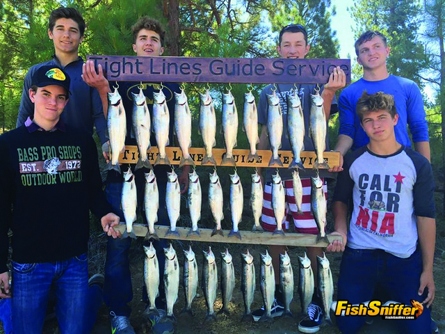 These anglers hit Stampede Reservoir with Captain Netzel on July 4 and rounded up full limits of kokanee.
