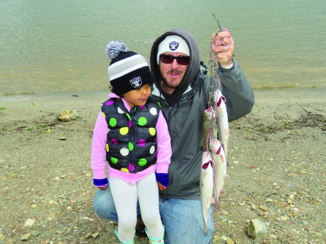 Family fun and great trout fishing was the word for anglers that participated at the NTAC Collins Lake tournament on April 8.