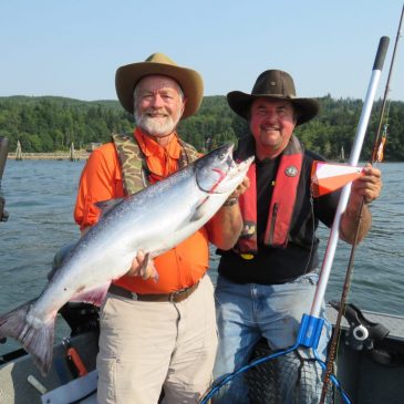 Chasing Columbia River Chrome With Salmon Fishing Icon Buzz Ramsey!
