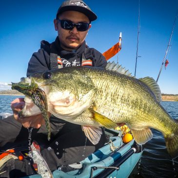 Kayak City Fishing Team’s Newest Member Finds Big Bass Deep