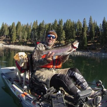 Kayaking For Almanor’s Trophy Trout!