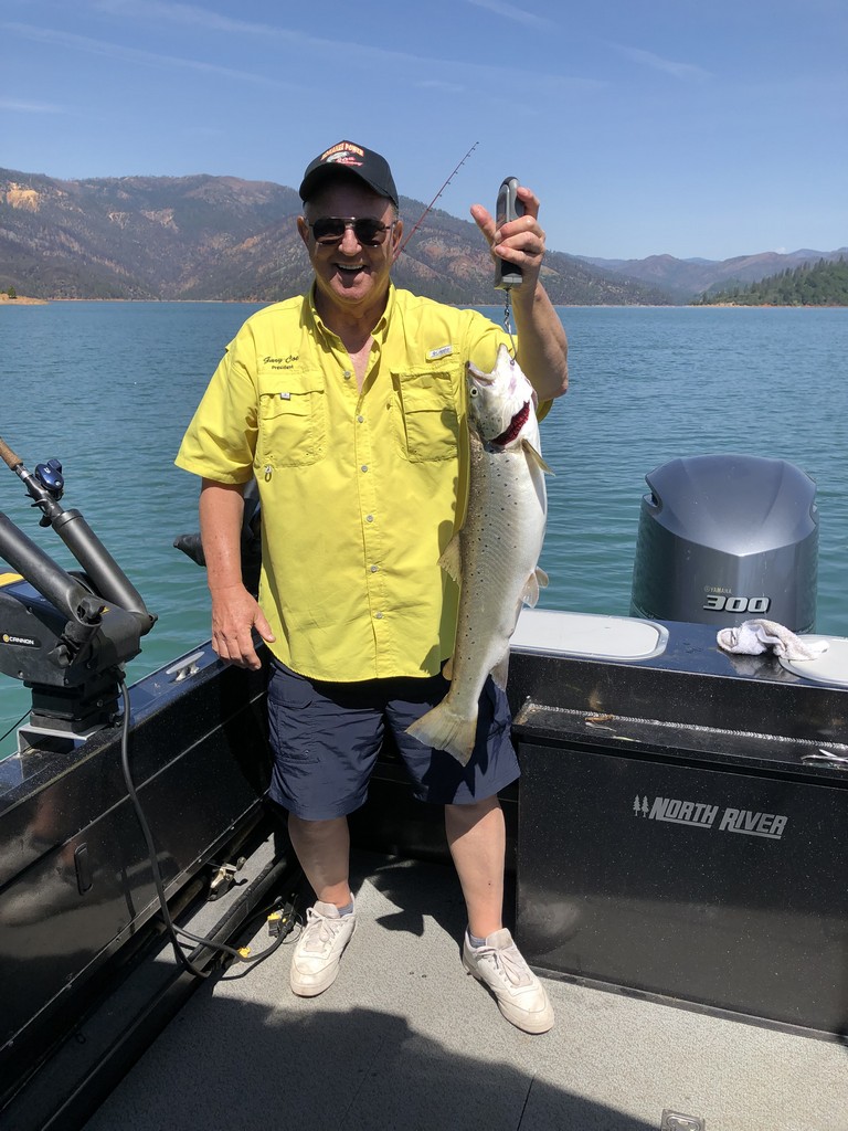 Shasta Lake King Salmon Fishing — Jeff Goodwin Fishing