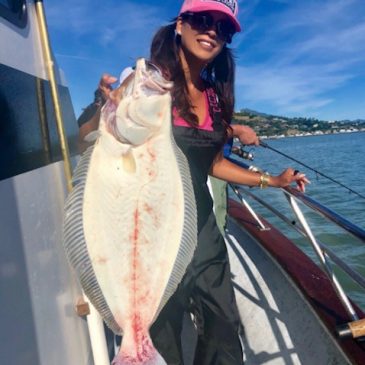 Halibut, Stripers And Rockfish Bite on the Bay