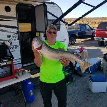 Pyramid Lake Trout Action Is Underway!