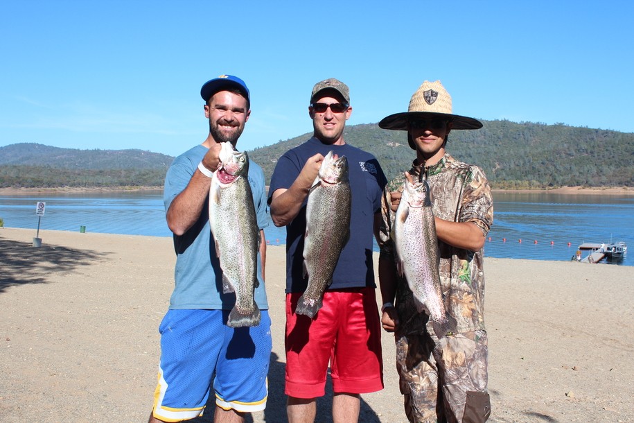 Anglers Bag Three Trout Over 7 Pounds at Collins Lake NTAC Event