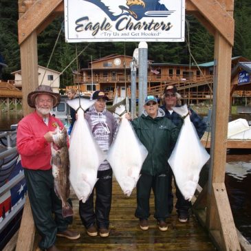 Alaskan Halibut and Salmon with Eagle Charters