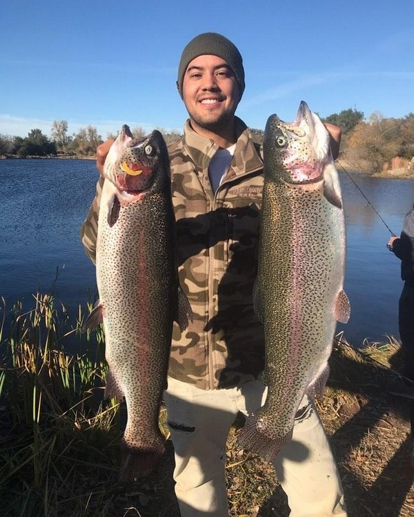 Trout fishing is ideal for social distancing on local lakes