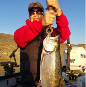 Lake Amador – Deep Trolling Produces Trout Limits & Lake Oroville –  Mother's Day Salmon