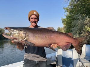 American River/Sacramento Area - Salmon Fishing Is Tough, But Fish Are Big & Bright  