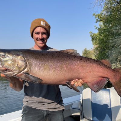 American River/Sacramento Area - Salmon Fishing Is Tough, But Fish Are Big & Bright  